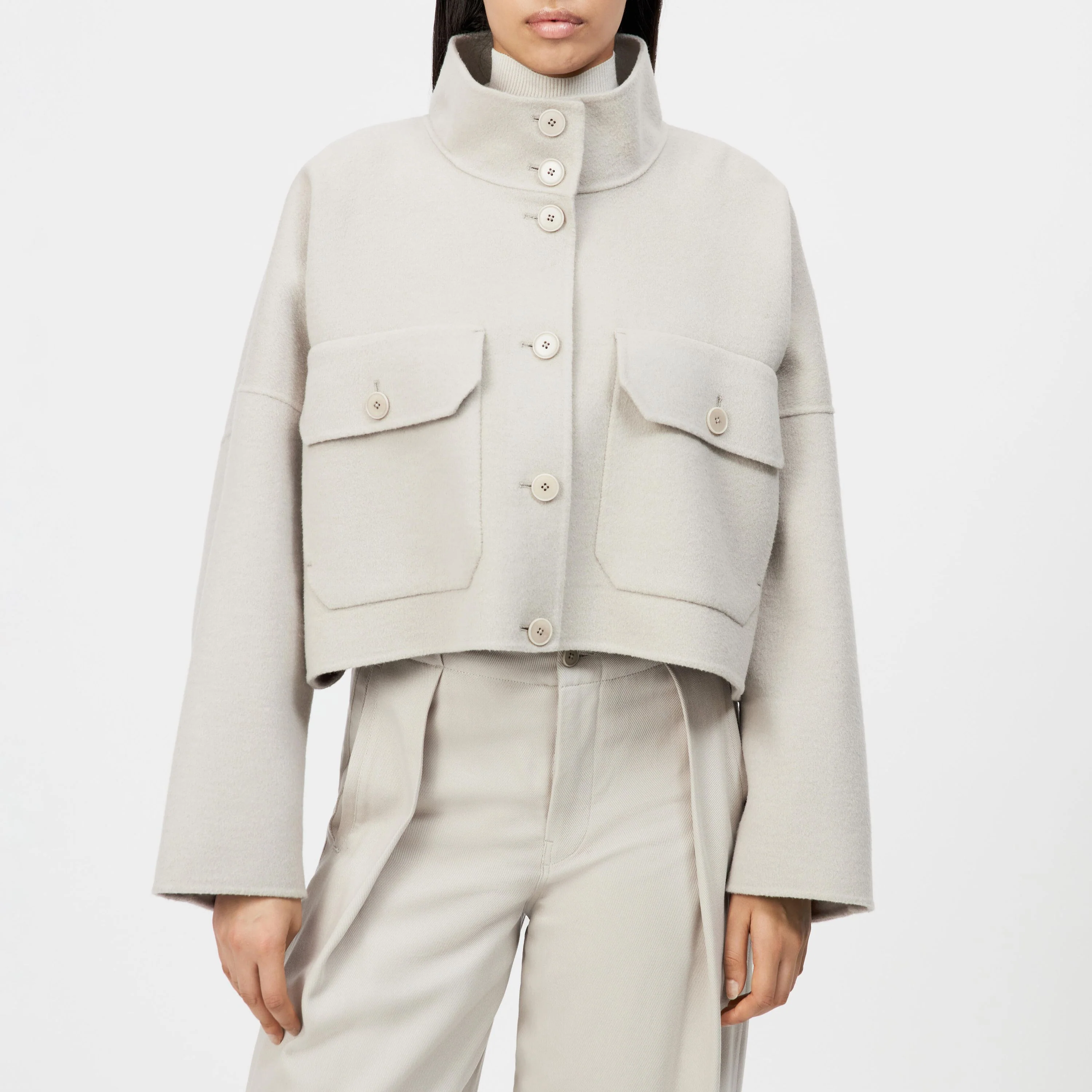 Wolljacke ARKLOW mit Stehkragen - Image 4