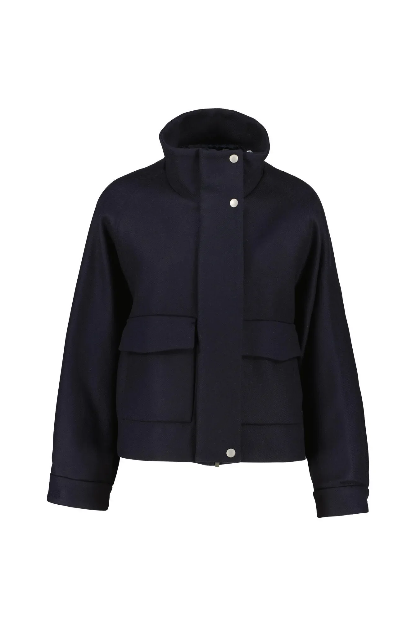 Wolljacke MIRTA mit Stehkragen