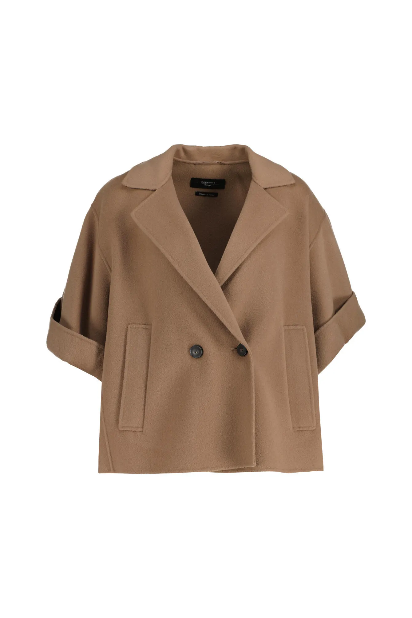 Wolljacke PERA mit Halbarm