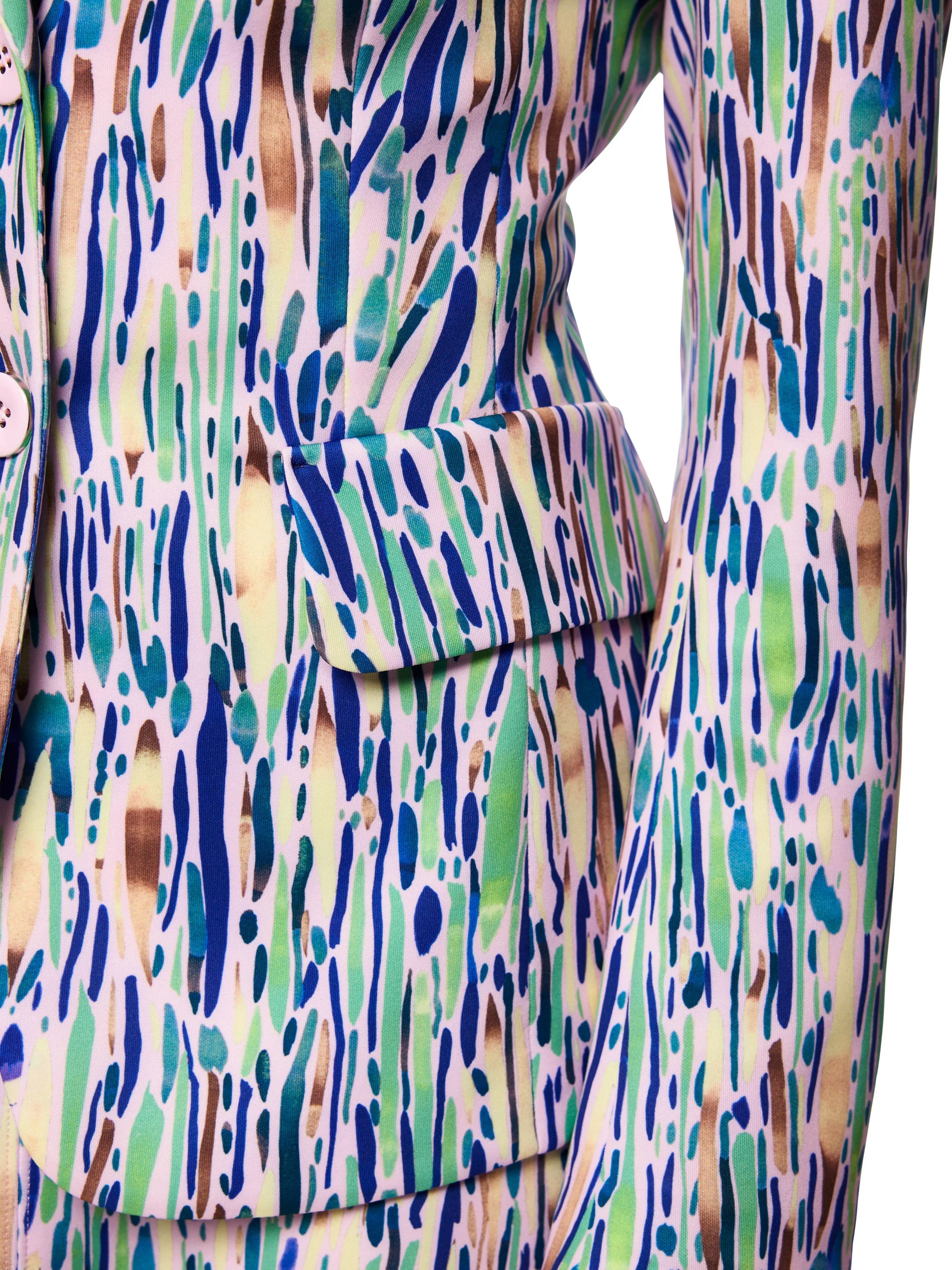 Zweiknopfblazer aus Scubajersey - Image 3
